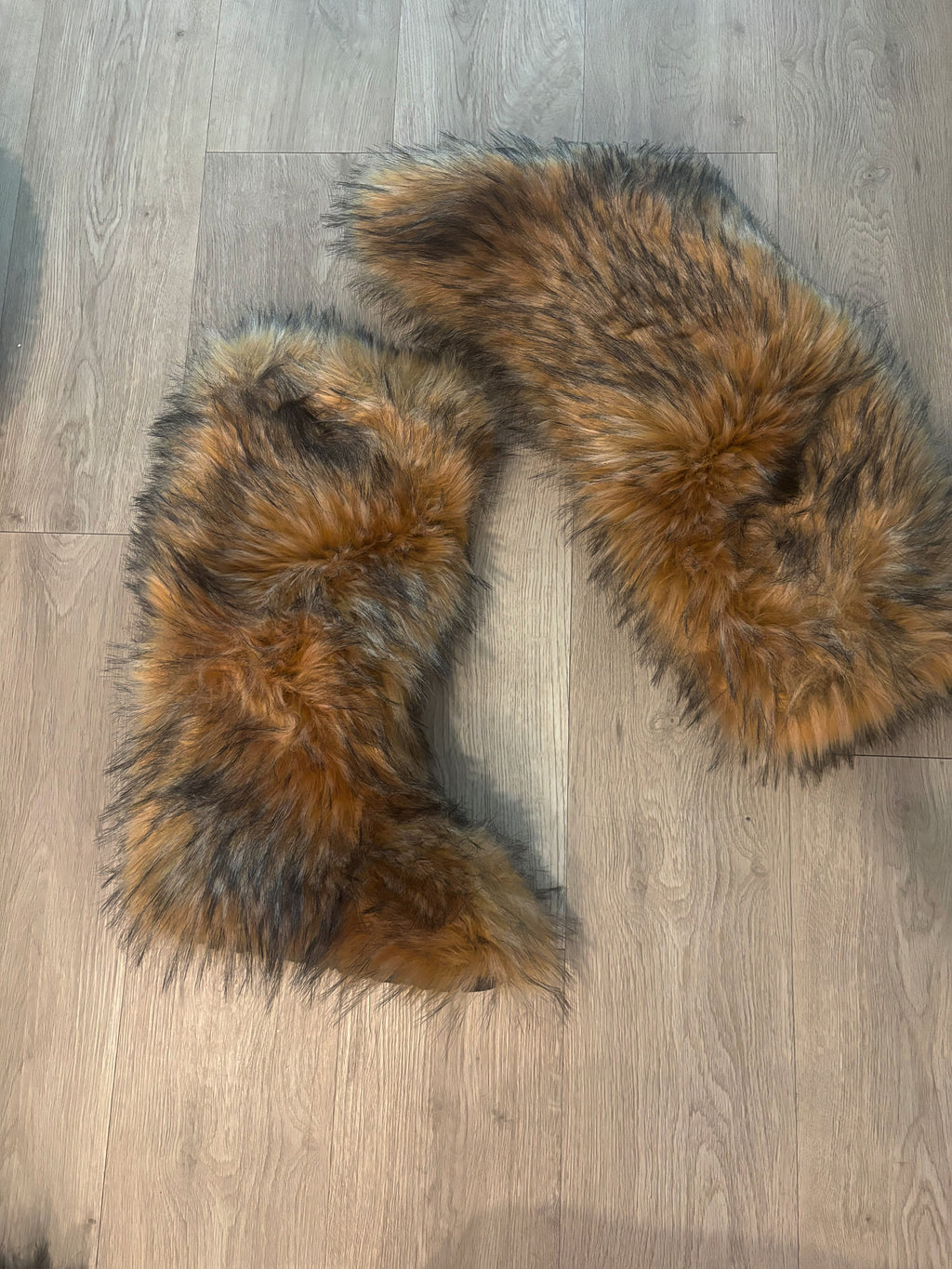 Furry boots