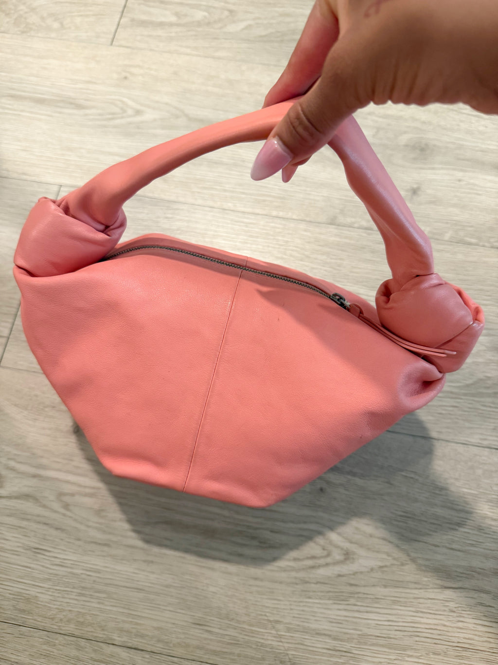 PINK BOTTEGA BAG